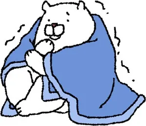 今日は強風で真冬みたい🥶